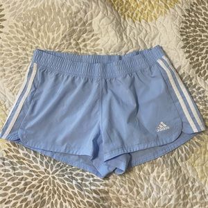 Light blue Adidas shorts